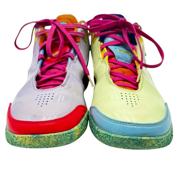 NIKE Men\'s 10 Air Zoom LeBron NXXT Gen AMPD I Promise Generation Colorful Pastel